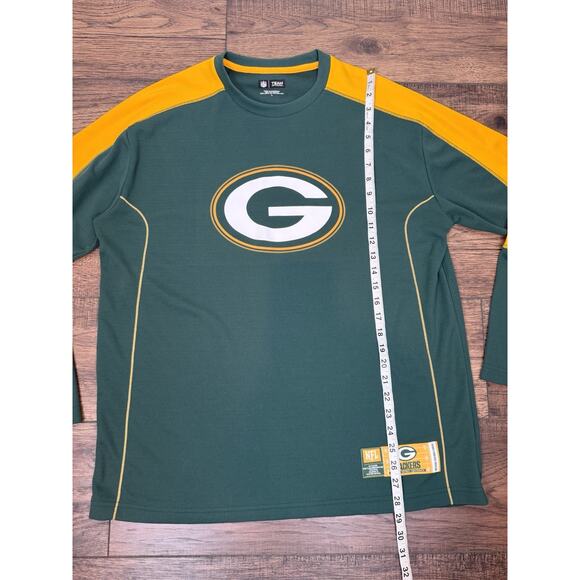 Green Bay Packers Vintage Long Sleeve Jersey Shirt Adult Large NFC North - Picture 6 of 8